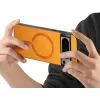 Phonesta Retro Vegan Leder MagSafe Back Cover Hülle für Google Pixel 9 Pro XL - Orange 4