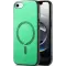 Phonesta Retro Vegan Leder MagSafe Back Cover Hülle für Apple iPhone 17e/16e - Grün