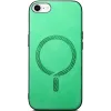 Phonesta Retro Vegan Leder MagSafe Back Cover Hülle für Apple iPhone 17e/16e - Grün 1