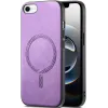 Phonesta Retro Vegan Leder MagSafe Back Cover Hülle für Apple iPhone 17e/16e - Lila 0
