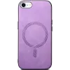 Phonesta Retro Vegan Leder MagSafe Back Cover Hülle für Apple iPhone 17e/16e - Lila 1