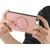 Phonesta Retro Vegan Leder MagSafe Back Cover Hülle für Apple iPhone 17e/16e - Rosa 2