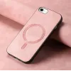 Phonesta Retro Vegan Leder MagSafe Back Cover Hülle für Apple iPhone 17e/16e - Rosa 3