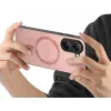 Phonesta Retro Vegan Leder MagSafe Back Cover Hülle für Xiaomi Poco X7 Pro - Rosa 3