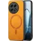 Phonesta Retro Vegan Leder MagSafe Back Cover Hülle für OnePlus 13 - Orange