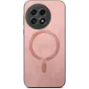 Phonesta Retro Vegan Leder MagSafe Back Cover Hülle für OnePlus 13R - Rosa 2