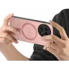 Phonesta Retro Vegan Leder MagSafe Back Cover Hülle für OnePlus 13R - Rosa 3
