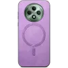 Phonesta Retro Vegan Leder MagSafe Back Cover Hülle für Oppo Reno12 F/Reno12 FS - Lila 1