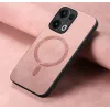 Phonesta Retro Vegan Leder MagSafe Back Cover Hülle für Oppo Reno13 Pro - Rosa 4