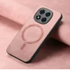 Phonesta Retro Vegan Leder MagSafe Back Cover Hülle für Xiaomi Redmi Note 14 Pro 5G / Xiaomi Poco X7 - Rosa 4