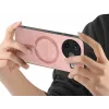 Phonesta Retro Vegan Leder MagSafe Back Cover Hülle für Xiaomi Poco F7 Pro - Rosa 3