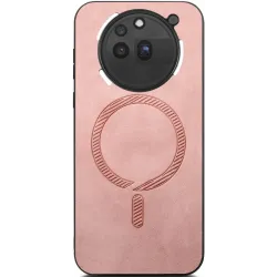 Phonesta Retro Vegan Leder MagSafe Back Cover Hülle für Nothing Phone (3a) Pro - Rosa