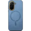 Phonesta Retro Vegan Leder MagSafe Back Cover Hülle für Xiaomi Redmi A5 171.7mm - Blau 1