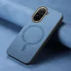 Phonesta Retro Vegan Leder MagSafe Back Cover Hülle für Xiaomi Redmi A5 171.7mm - Blau 3