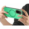 Phonesta Retro Vegan Leder MagSafe Back Cover Hülle für Xiaomi Redmi A5 171.7mm - Grün 2