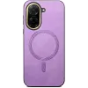 Phonesta Retro Vegan Leder MagSafe Back Cover Hülle für Xiaomi Redmi A5 171.7mm - Lila 1