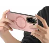 Phonesta Retro Vegan Leder MagSafe Back Cover Hülle für Xiaomi Redmi A5 171.7mm - Rosa 2