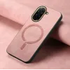 Phonesta Retro Vegan Leder MagSafe Back Cover Hülle für Xiaomi Redmi A5 171.7mm - Rosa 3