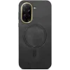 Phonesta Retro Vegan Leder MagSafe Back Cover Hülle für Xiaomi Redmi A5 171.7mm - Schwarz 1