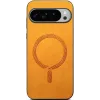 Phonesta Retro Vegan Leder MagSafe Back Cover Hülle für Google Pixel 10 Pro XL - Orange 2