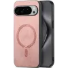 Phonesta Retro Vegan Leder MagSafe Back Cover Hülle für Google Pixel 10 Pro XL - Rosa