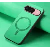 Phonesta Retro Vegan Leder MagSafe Back Cover Hülle für Google Pixel 10 / 10 Pro - Grün 4