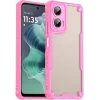 Phonesta Shockproof Armor Back Cover Hülle für Motorola Moto G35 - Rosa