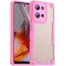 Phonesta Shockproof Armor Back Cover Hülle für Motorola Moto G75 - Rosa