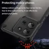 Phonesta Shockproof Armor Back Cover Hülle für Motorola Moto G75 - Schwarz 4