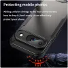 Phonesta Shockproof Armor Back Cover Hülle für Google Pixel 9 - Schwarz 4