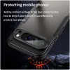 Phonesta Shockproof Armor Back Cover Hülle für Google Pixel 9 Pro XL - Schwarz 4