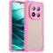 Phonesta Shockproof Armor Back Cover Hülle für Xiaomi Redmi Note 14 Pro Plus - Rosa
