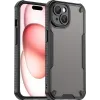 Phonesta Shockproof Armor Back Cover Hülle für Apple iPhone 15 - Schwarz