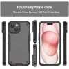 Phonesta Shockproof Armor Back Cover Hülle für Apple iPhone 15 Plus - Schwarz 2