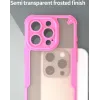 Phonesta Shockproof Armor Back Cover Hülle für Apple iPhone 15 Pro - Rosa 5