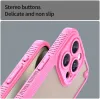 Phonesta Shockproof Armor Back Cover Hülle für Apple iPhone 15 Pro - Rosa 6