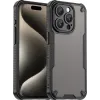 Phonesta Shockproof Armor Back Cover Hülle für Apple iPhone 15 Pro Max - Schwarz