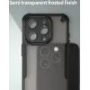 Phonesta Shockproof Armor Back Cover Hülle für Apple iPhone 15 Pro Max - Schwarz 5