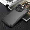 Phonesta Shockproof Armor Back Cover Hülle für Apple iPhone 15 Pro Max - Schwarz 7