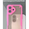 Phonesta Shockproof Armor Back Cover Hülle für Apple iPhone 16 - Rosa 5