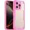 Phonesta Shockproof Armor Back Cover Hülle für Apple iPhone 16 Pro - Rosa