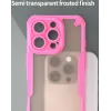 Phonesta Shockproof Armor Back Cover Hülle für Apple iPhone 16 Pro - Rosa 5