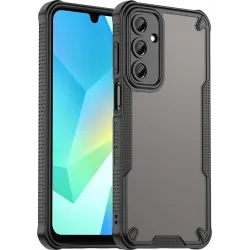 Phonesta Shockproof Armor Back Cover Hülle für Samsung Galaxy A16 - Schwarz