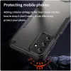 Phonesta Shockproof Armor Back Cover Hülle für Samsung Galaxy A26 - Schwarz 4