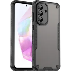 Phonesta Shockproof Armor Back Cover Hülle für Samsung Galaxy A36 - Schwarz