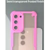 Phonesta Shockproof Armor Back Cover Hülle für Samsung Galaxy S23 - Rosa 4