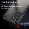 Phonesta Shockproof Armor Back Cover Hülle für Samsung Galaxy S25/S24 - Schwarz 4