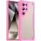 Phonesta Shockproof Armor Back Cover Hülle für Samsung Galaxy S25 Ultra - Rosa