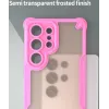Phonesta Shockproof Armor Back Cover Hülle für Samsung Galaxy S25 Ultra - Rosa 5
