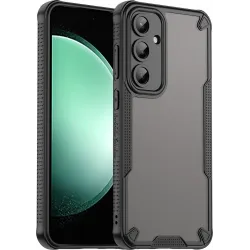 Phonesta Shockproof Armor Back Cover Hülle für Samsung Galaxy S24 FE - Schwarz